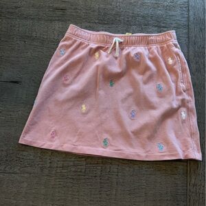 Polo by Ralph Lauren Pink Embroidered Girls Skirt